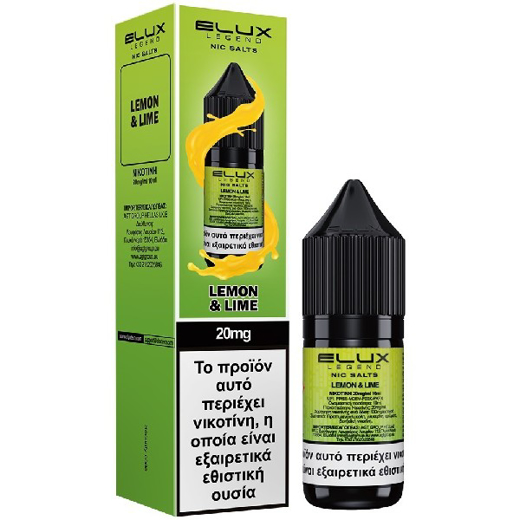 Εικόνα της Elux Lemon Lime Salt 20mg 10ml