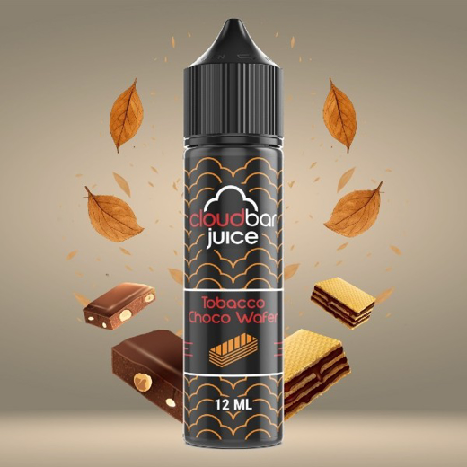 Εικόνα της CloudBar Juice Tobacco Choco Wafer 12/60ml