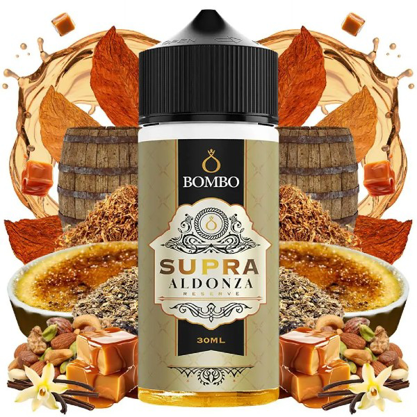 Picture of Bombo Aldonza Supra Reserve 30/120ml Platinum Tobaccos
