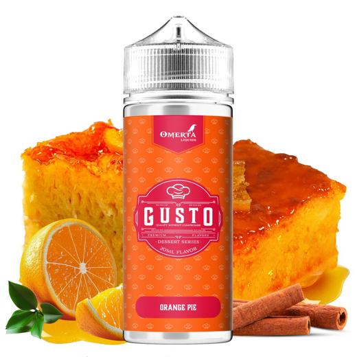 Εικόνα της Omerta Gusto Orange Pie 20/120ml