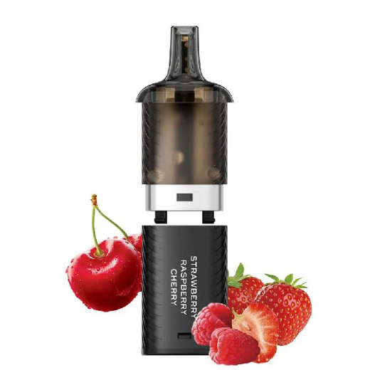 Εικόνα της Vozol Vista Plug 20mg 2ml Prefilled + 10ml Strawberry Raspberry Cherry