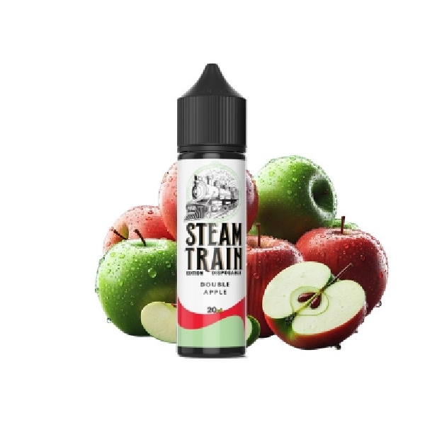 Picture of Steam Train Double Apple 20/60ml Disposable Edition