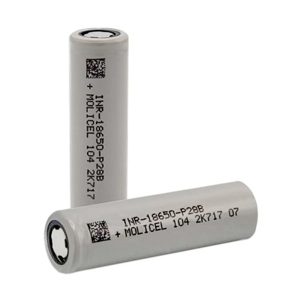 Picture of Molicel 18650 P28A 2800mAh 35A