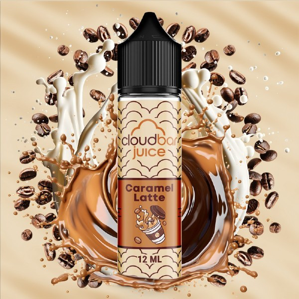 Picture of CloudBar Juice Caramel Latte 12/60ml