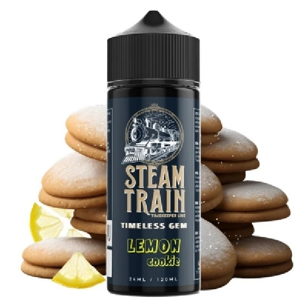 Picture of Steam Train Lemon Cookie Timekeeper Line Timeless Gem 24/120ML