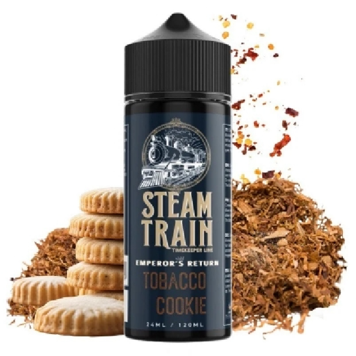 Εικόνα της Steam Train Tabacco Cookie Timekeeper Line Emperors Return 24/120ML