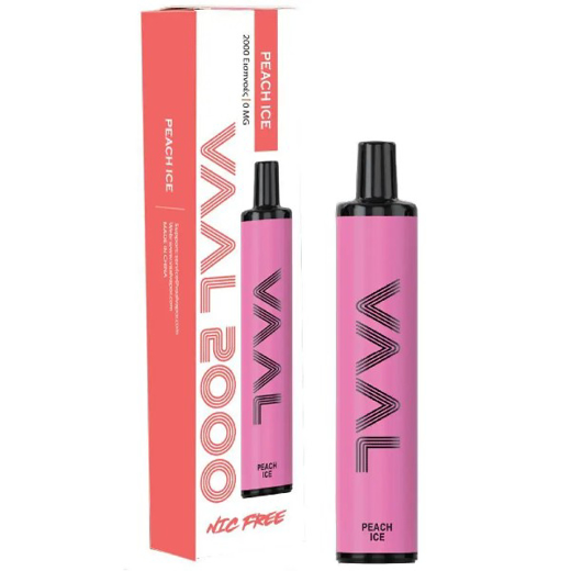 Εικόνα της Vaal Peach Ice 2000 0mg 5ml
