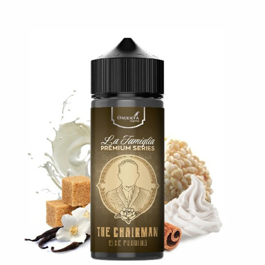 Εικόνα της Omerta Liquids The Chairman Rice Pudding La Famiglia Premium  30ml/120ml