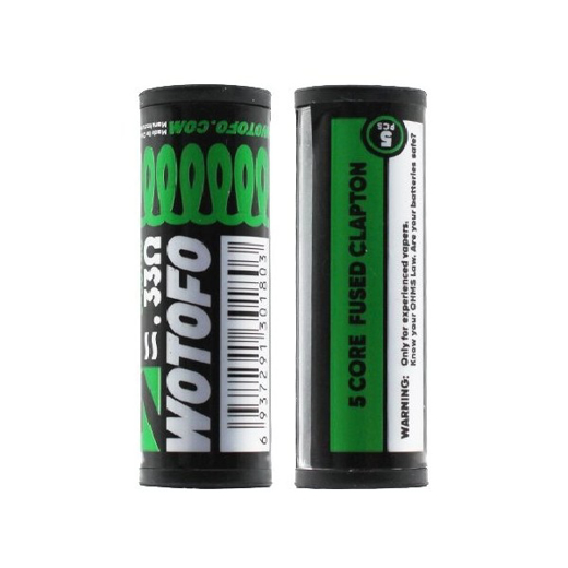 Εικόνα της WOTOFO Ni80 5 Core Fused Clapton 5*30+40G / 0.33Ω 5pcs