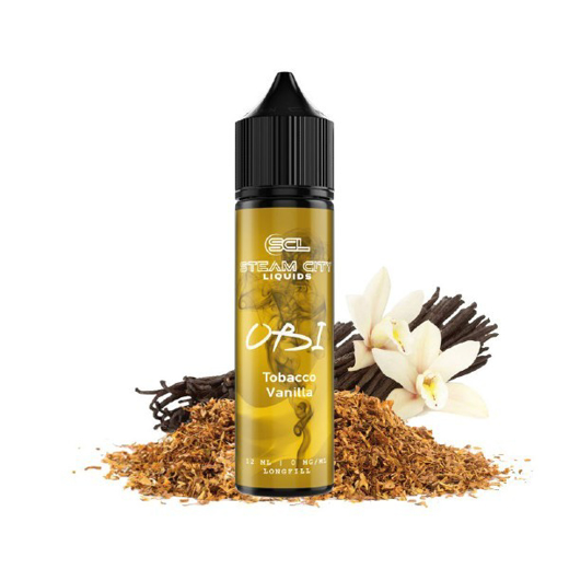 Εικόνα της Steam City Obi Tobacco Vanilla 12/60ML