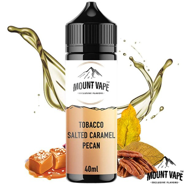 Picture of Mount Vape Tobacco Salted Caramel Pecan 40ml/120ml