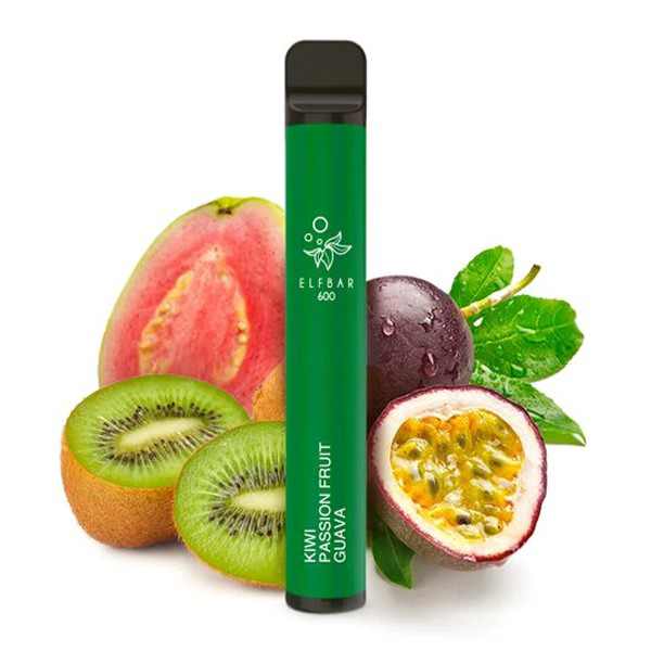 Picture of Elf Bar 600 Kiwi Passion Fruit Guava 20mg 2ml