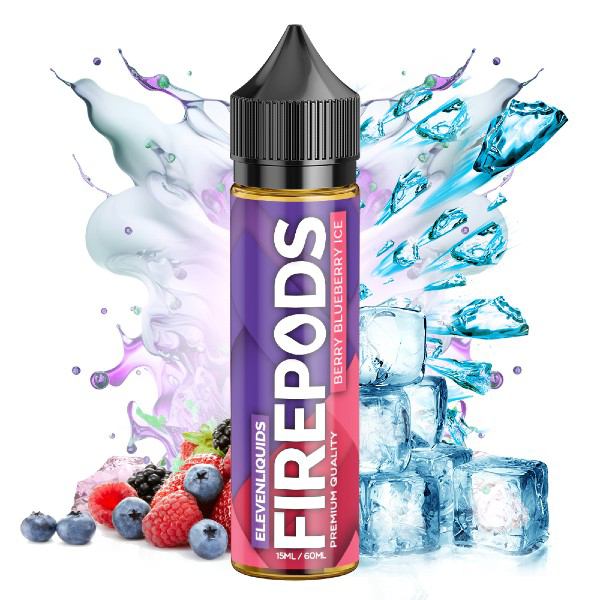 Picture of Eleven Firepods Berries Blueberries Ice 15ml / 60ml
