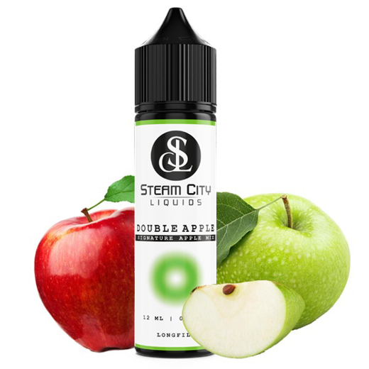 Εικόνα της Steam City Liquids Double Apple 12/60ml