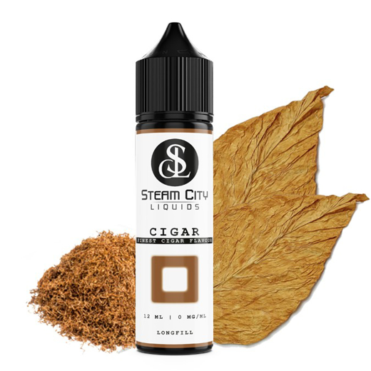 Εικόνα της Steam City Liquids Cigar 12/60ml