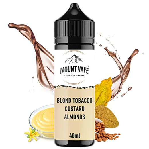 Εικόνα της Mount Vape Blond Tobacco Custard Almonds 40/120ML