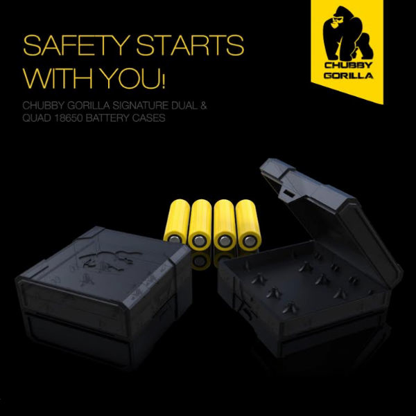 Picture of Chubby Gorilla Πλαστική Θήκή για 4x18650