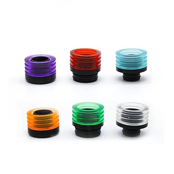 Picture of ReeWape Drip tip resin T7 with 510 & 810 adapter 6PCS