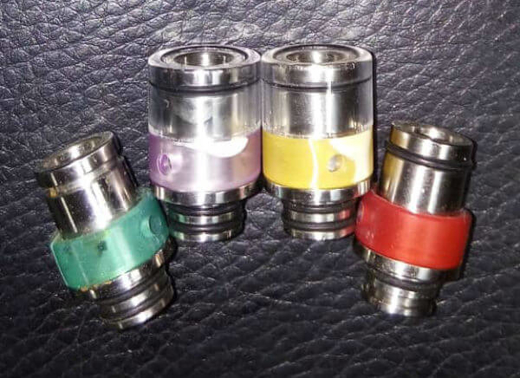 Εικόνα της 510 SS and Acrylic Whistle Drip Tip