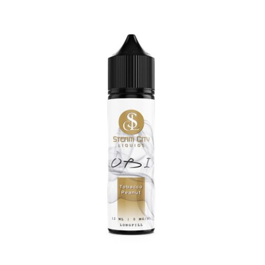 Εικόνα της Steam City Obi Tobacco Peanut 12/60ML