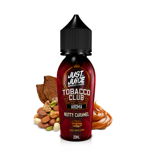 Εικόνα της Just Juice Tobacco Club Nutty Caramel 20/60ML