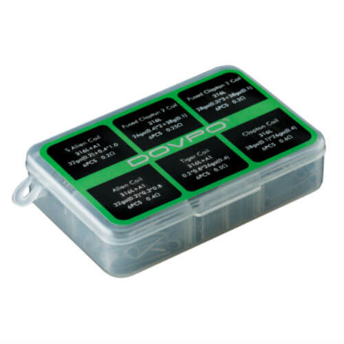 Picture of Dovpo 316L Coils Pack 6 in 1 36 Coils