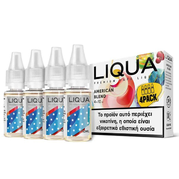 Picture of Liqua American Blend 4x10ml Pack