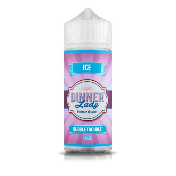 Picture of Dinner Lady Flavour Shot Bubble Trouble Ice 30/120ml
