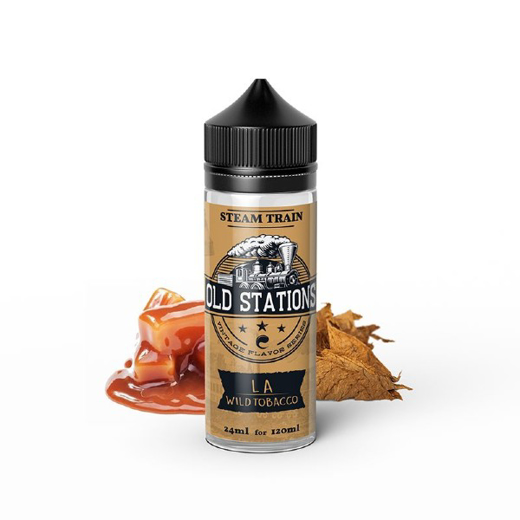 Εικόνα της Steam Train LA Wild Tobacco 24/120ml Old Stations