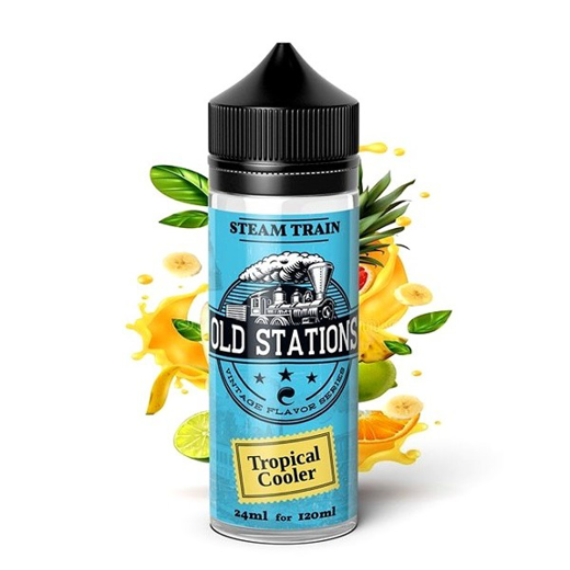Εικόνα της Steam Train Old Stations Tropical Cooler 24/120ML