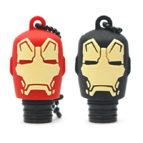 Picture of 510 Reewape Drip Tip Resin With Cap - Iron Man