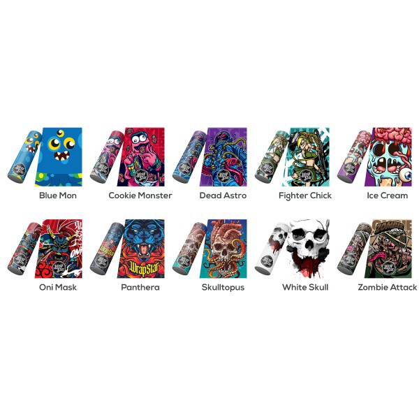 Picture of Battery Wraps 18650 Star Co (4 Τεμάχια)