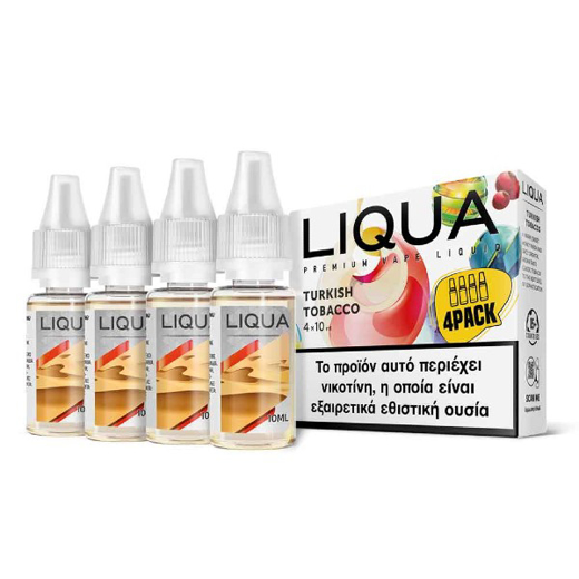 Εικόνα της Liqua Turkish Tobacco 4 pcs x 10ml