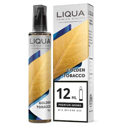 Εικόνα της Liqua Mix & Go Golden Tobacco 12ml/60ml