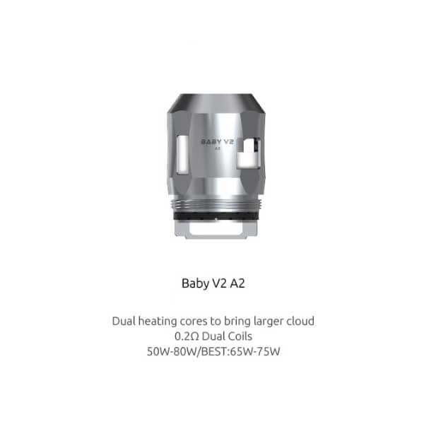 Picture of SMOK Baby V2 A2 SS Coils