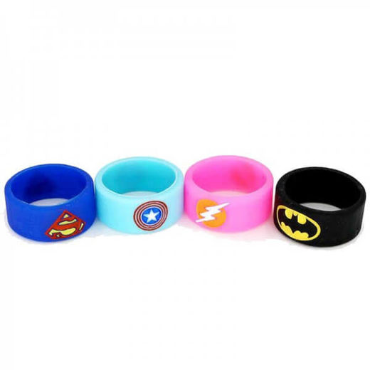 Εικόνα της Silicone Oring Ατμοποιητή Superheroes Anti-Slip 22mm